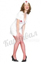 Медсестра в белом халатике