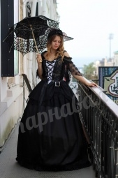 Платье бальное готическое «Анжелика»