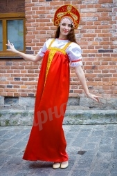 Русский народный костюм - сарафан