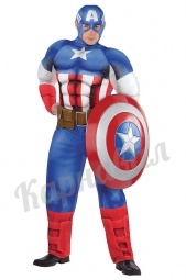 Капитан Америка с мускулами