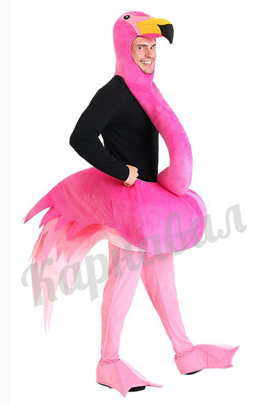 Розовый Фламинго - дитя заката 