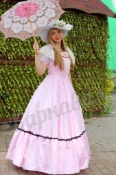 Платье розовое пушкинское