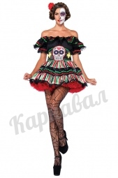 Костюм мексиканский женский в стиле Хеллоуин