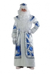 Дед Мороз Серебряно-синий